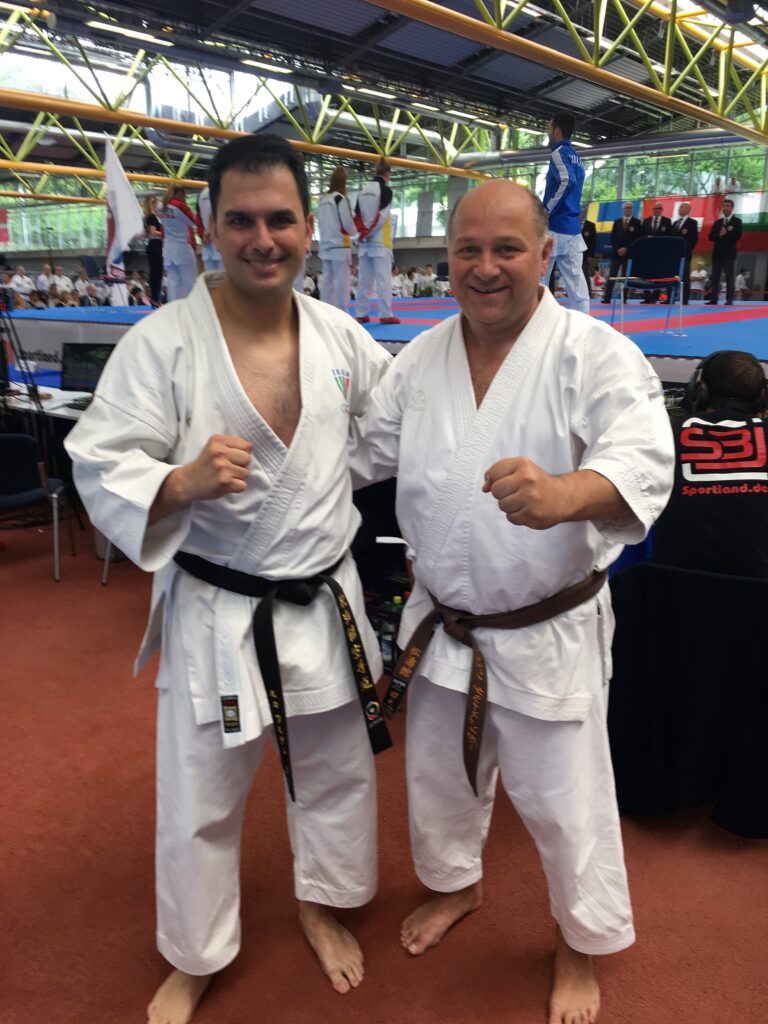 Training der BTS Karate-Abteilung