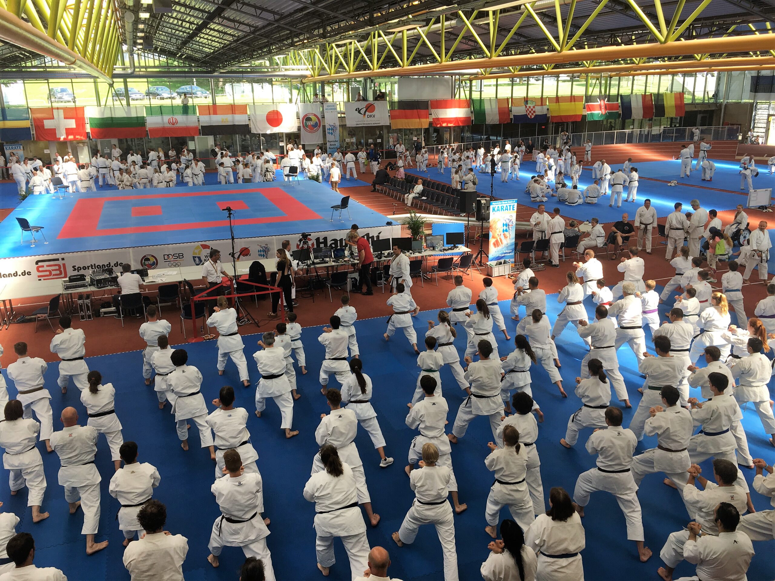 Karate-Lehrgang in München 2017