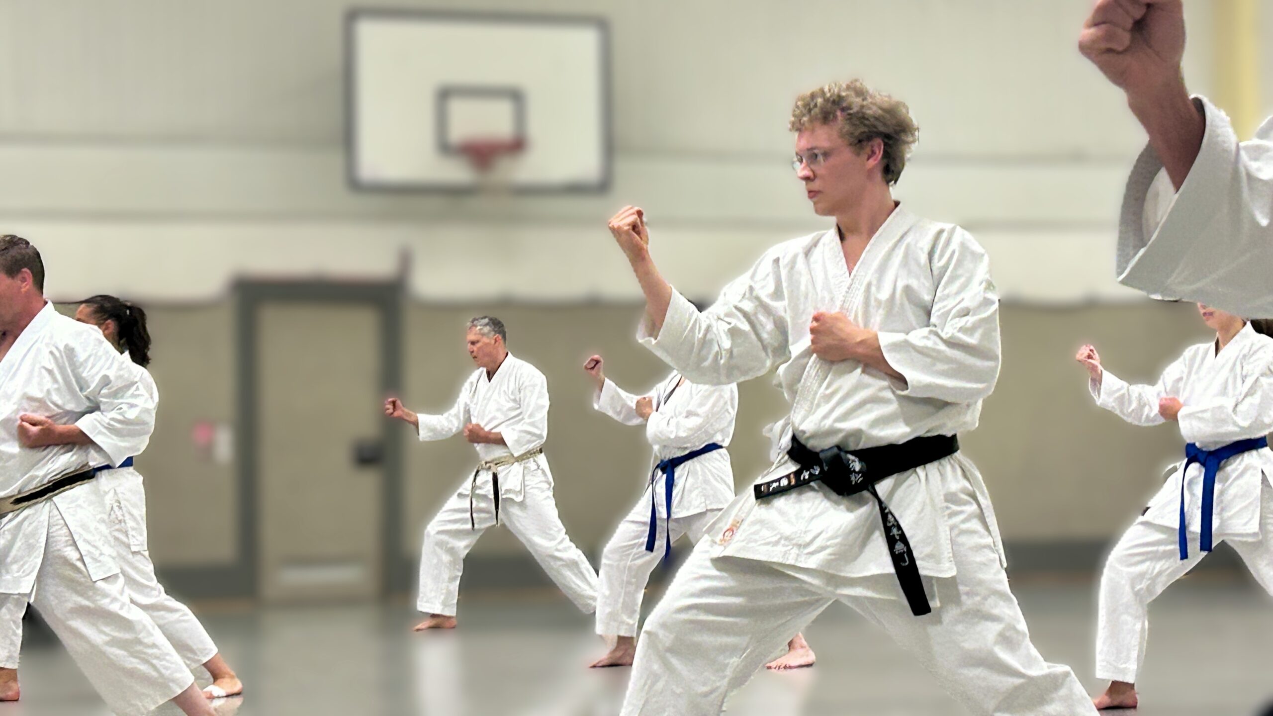 Karate-Training der BTS Bayreuth